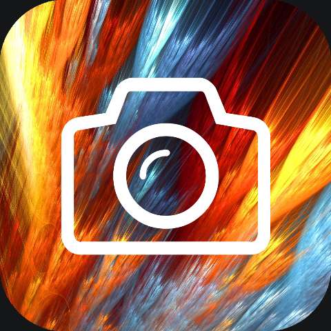 Preview for Vibrant-camera-icon-design-fire-icon-template-6ce3a