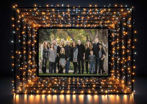 Preview for Decorative-photo-frame-fairy-lights-christmas-frame-template-7cd78