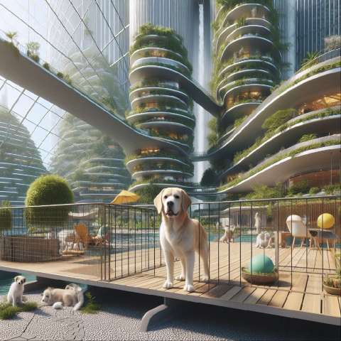 Preview for Modern Dog Park Design Template