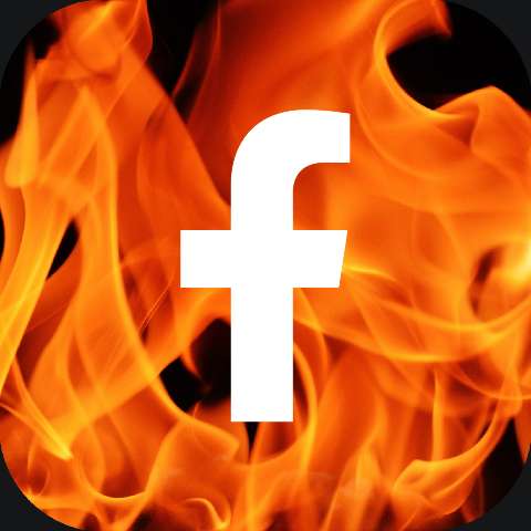 Preview for Facebook-on-fire-logo-fire-icon-template-4f981