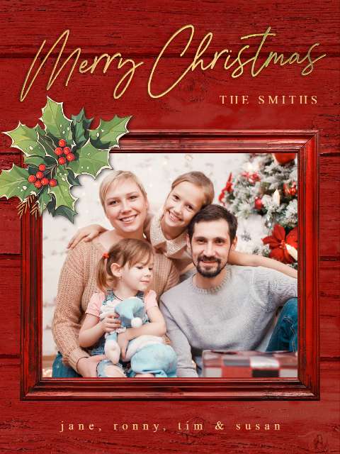 Preview for Custom-christmas-card-template-9a0a6