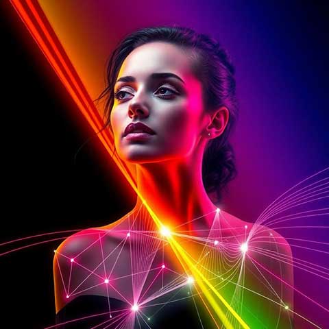 Preview for Neon-futuristic-portrait-art-ainewstyle-template-56858