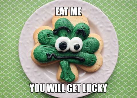 Preview for Lucky-shamrock-cookie-saint-patricks-template-32966
