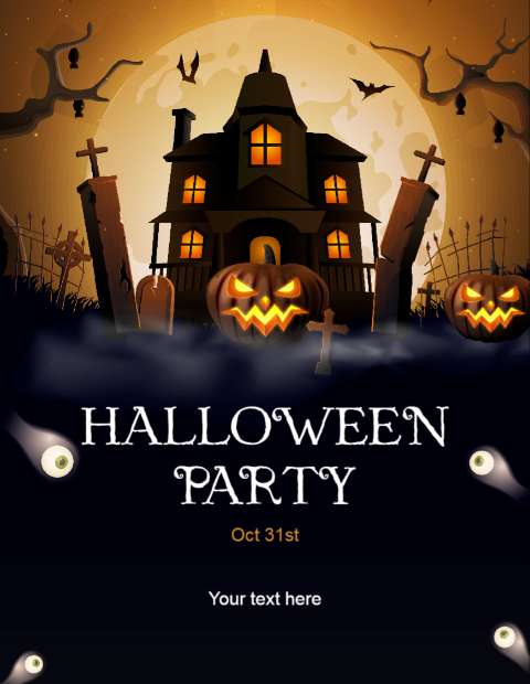 Preview for Halloween-party-invitation-template-halloween-flyer-3ce57