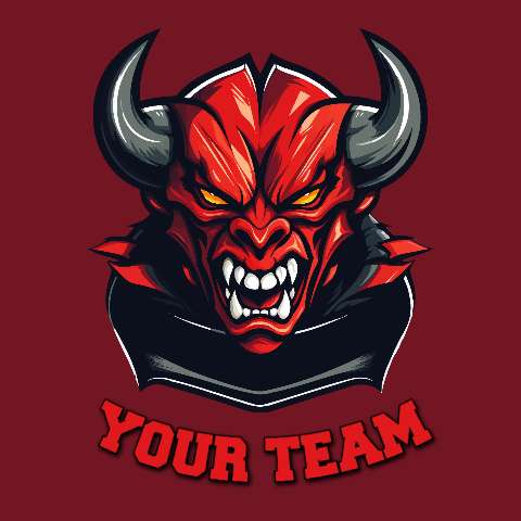 Preview for Red-devil-team-logo-template-logo-mascot-6be6e