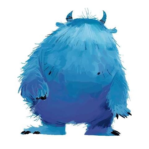 Preview for Blue-monster-illustration-large-monster-template-ef51c