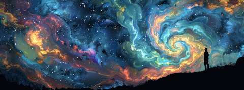 Preview for Cosmic Dreamscape Astrophotography Cover Template