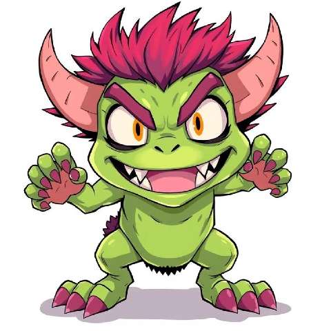 Preview for Cartoon-monster-character-design-aimonsterstyle-template-52a9a