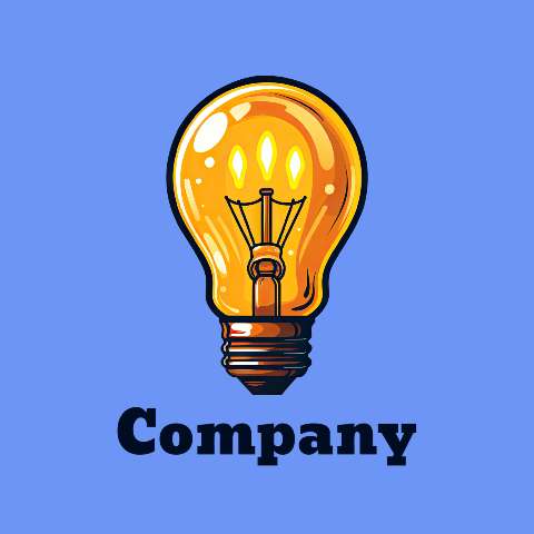 Preview for Company-lightbulb-logo-logo-object-template-ce011