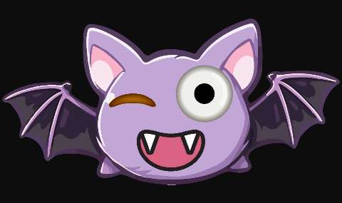 Preview for Winking-purple-cartoon-bat-emoji-halloween-template-c6eab