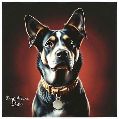 Preview for Dog-album-style-portrait-aiold-template-32bc5