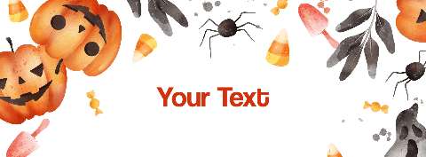 Preview for Halloween-template-pumpkins-spiders-halloween-facebook-cef55