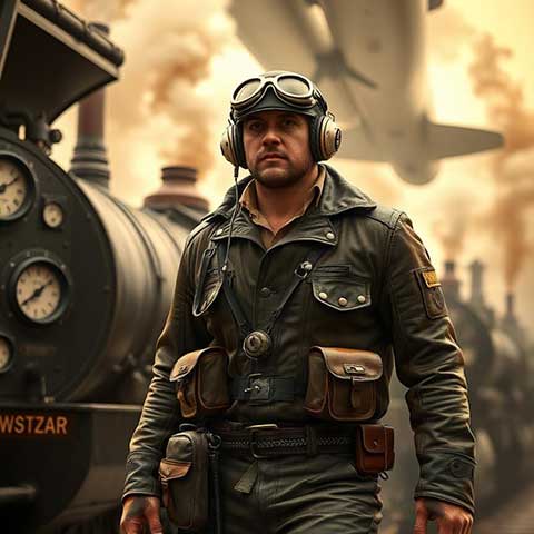 Preview for Vintage-pilot-by-train-aiphotography-template-7efd5