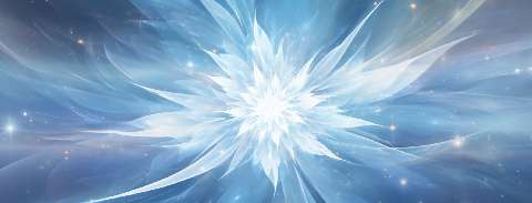 Preview for Ethereal-blue-starburst-art-christmas-facebook-template-1beb3