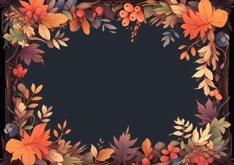 Preview for Autumn-leaves-frame-fall-frame-template-2ccad
