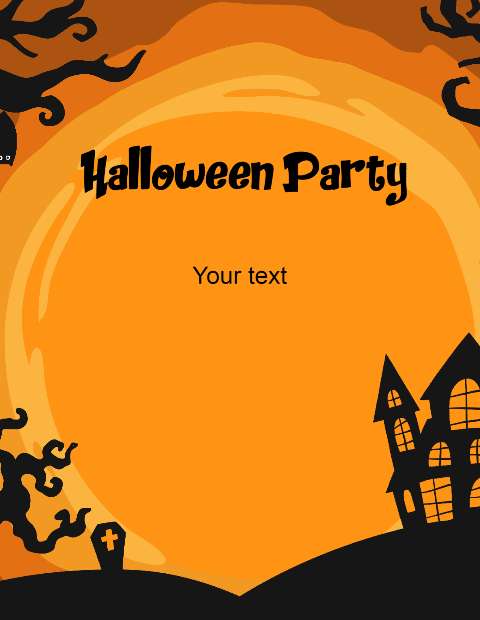 Preview for Halloween-party-invitation-template-halloween-flyer-626a1