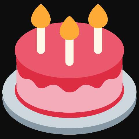 Preview for Birthday-cake-three-candles-emoji-object-template-800d0
