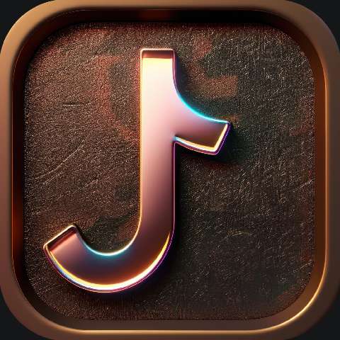 Preview for Metallic-j-logo-design-hermes-template-1bf6a