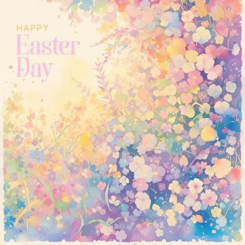 Preview for Happy-easter-day-floral-wishes-template-e61c0