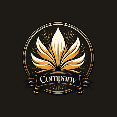 Preview for Luxury-company-logo-design-logo-flower-template-732d1