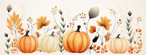 Preview for Autumn-pumpkin-arrangement-halloween-social-template-6b2ad