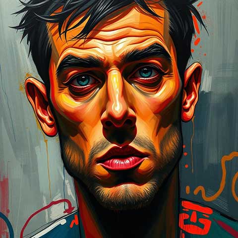 Preview for Vibrant-portrait-art-aiartstyle-template-d6e2a