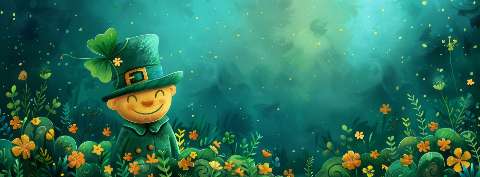 Preview for Lucky-leprechaun-magical-garden-st-patricks-template-7d0c7