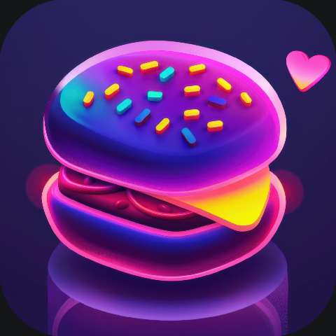 Preview for Neon-donut-delight-food-delivery-template-1597c