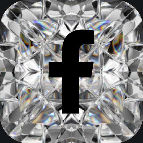 Preview for Facebook-logo-diamond-facebook-icon-template-61504