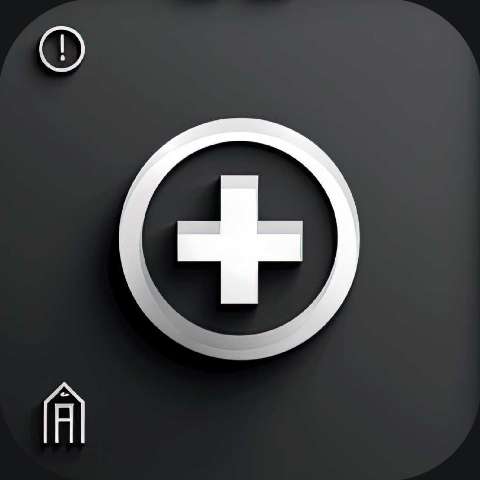 Preview for Medical App Icon Design Template