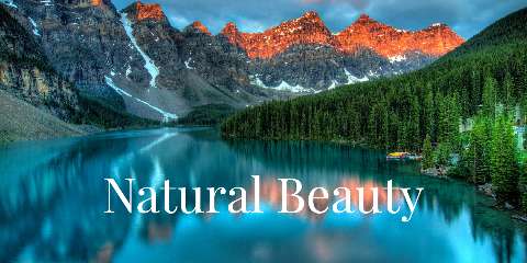 Preview for Natural Beauty Landscape Twitter Post Template