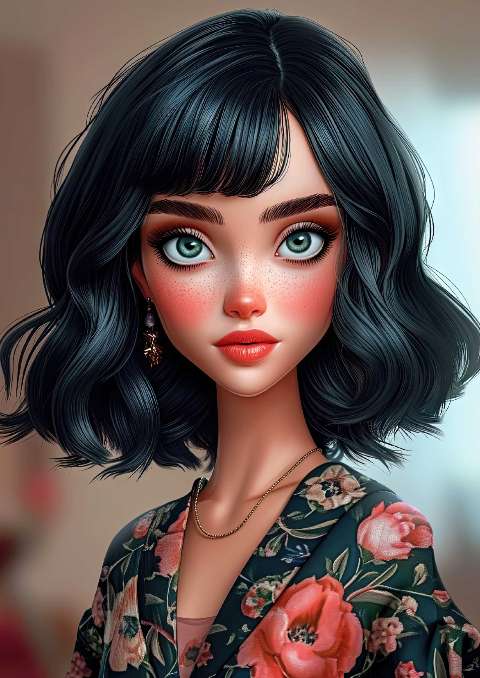 Preview for Digital-art-portrait-celebrities-template-a6e7f