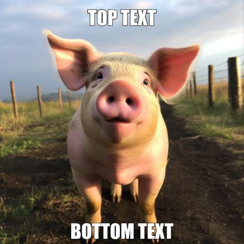 Preview for Funny-pig-meme-template-meme-animal-b8706
