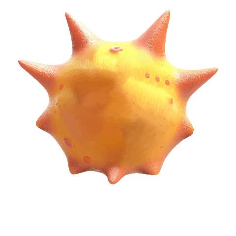 Preview for Kiwano-fruit-monster-torso-template-bd855