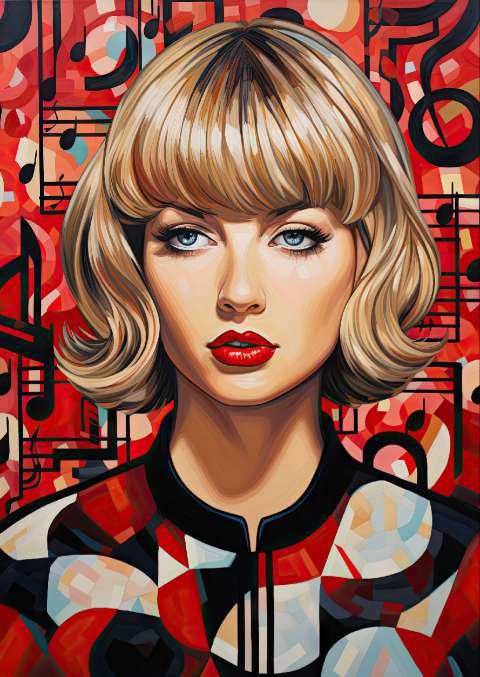 Preview for Taylor-swift-pop-art-portrait-template-4b14c