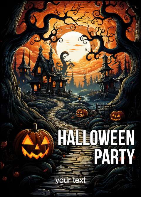 Preview for Halloween-party-invitation-template-592d8