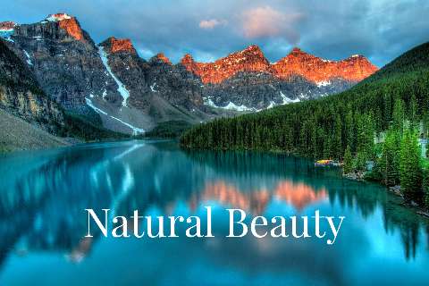 Preview for Natural Beauty Landscape Certificate Template