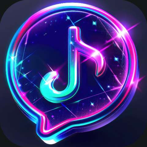 Preview for Tiktok-neon-logo-design-tiktok-app-template-9c0d4