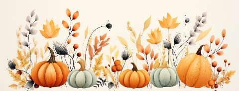 Preview for Autumn-pumpkins-foliage-halloween-social-template-7bfb3
