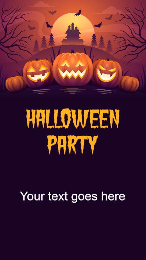 Preview for Halloween-party-invitation-template-halloween-post-32b4a