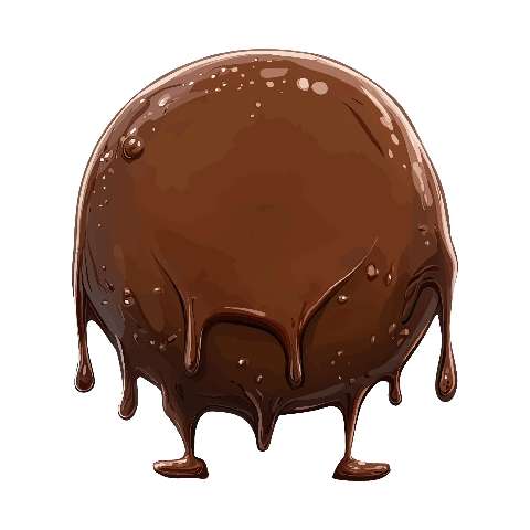 Preview for Melted-chocolate-illustration-elemental-monster-template-edb3e