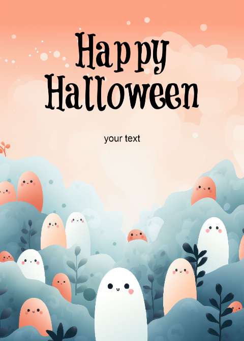 Preview for Happy-halloween-greeting-halloween-flyer-template-d448a