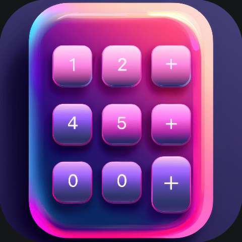 Preview for Gradient-calculator-ui-design-calculator-app-template-d2b66