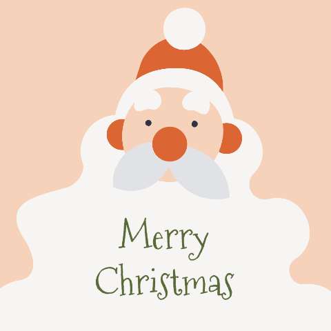 Preview for Merry-christmas-santa-illustration-holiday-card-template-2e90e
