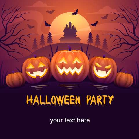 Preview for Halloween-party-invitation-template-halloween-post-4ae9d