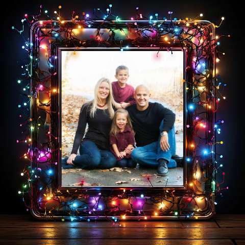 Preview for Christmas-family-photo-frame-christmas-frame-template-b765e