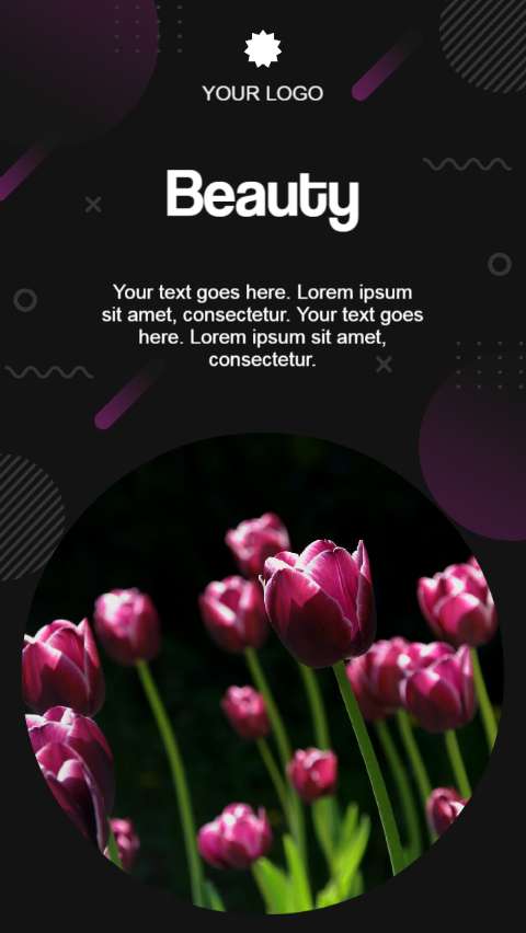 Preview for Beauty-template-tulips-photo-story-23ac4