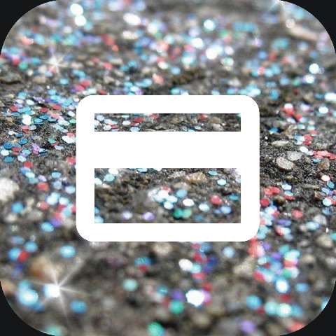 Preview for Multicolored-glitter-background-diamond-icon-template-31126