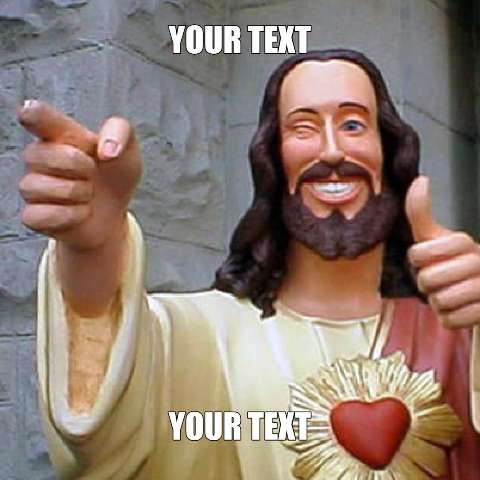 Preview for Jesus Meme Template For Easter