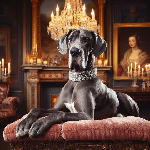 Preview for Luxury Dog Portrait Design Template